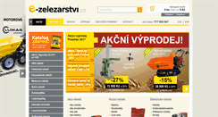 Desktop Screenshot of e-zelezarstvi.cz